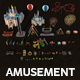 Poly Amusement Park Props Pack Collection - 3DOcean Item for Sale